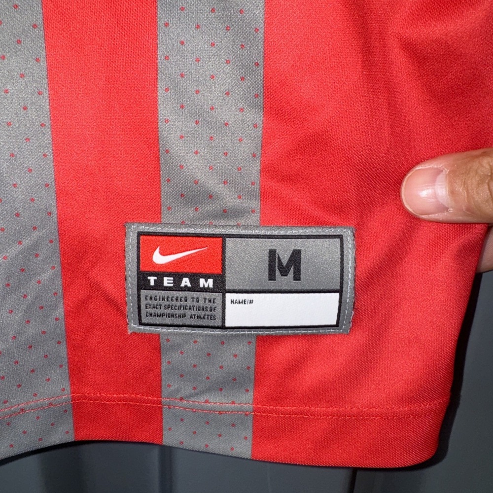 Ohio State Buckeyes Nike #16 JT Barrett 1916 Throwback Football Jersey Men's M - Picture 2 of 7